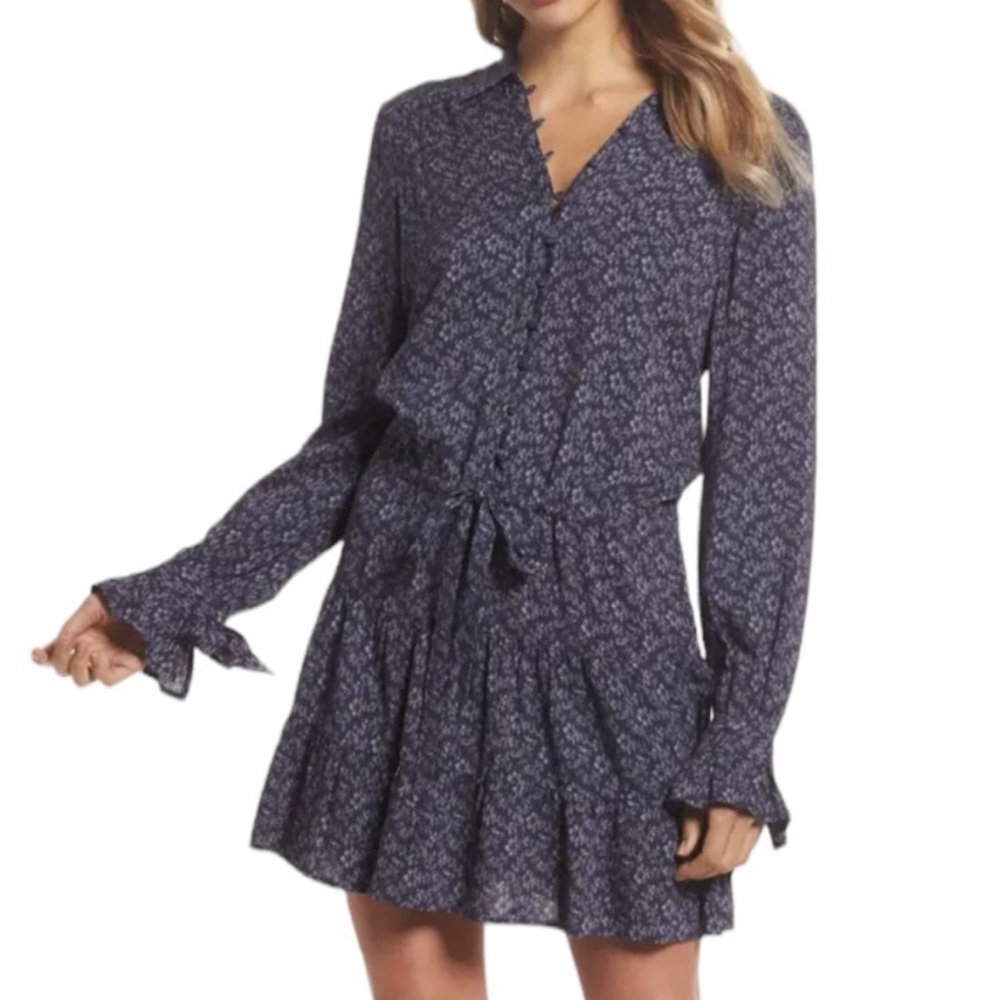 Paige Denisa Flounce Dress